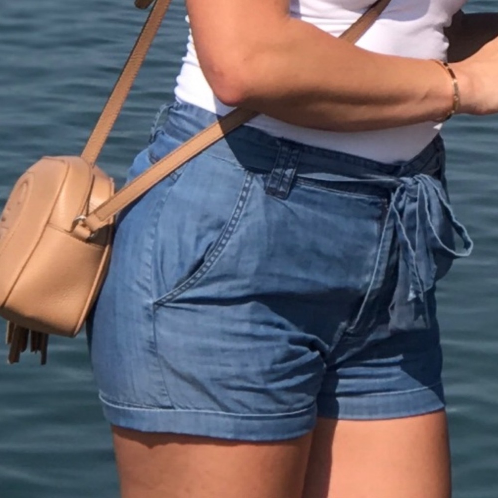 Bebe Blue Shorts